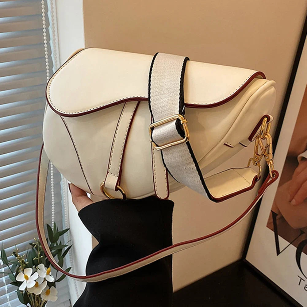 The Hana Saddle — Original Leather Crossbody Bag