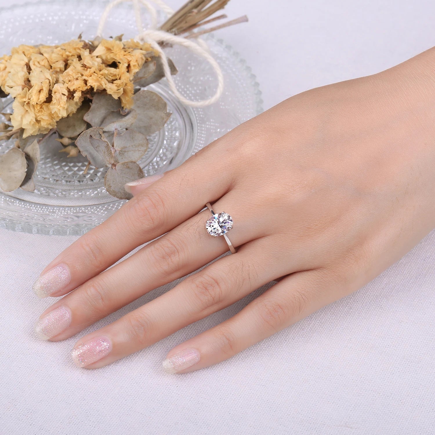 ZAYNA Luxe Zircon Ring — Timeless Elegance