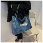 The Farah Tote — Original Leather Bucket Bag