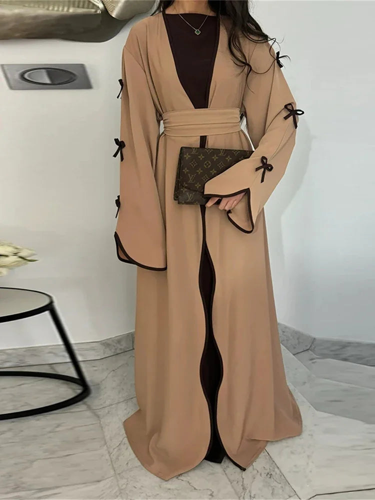 Abaya Malak — Butterfly Kimono with Bow Deluxe Edition
