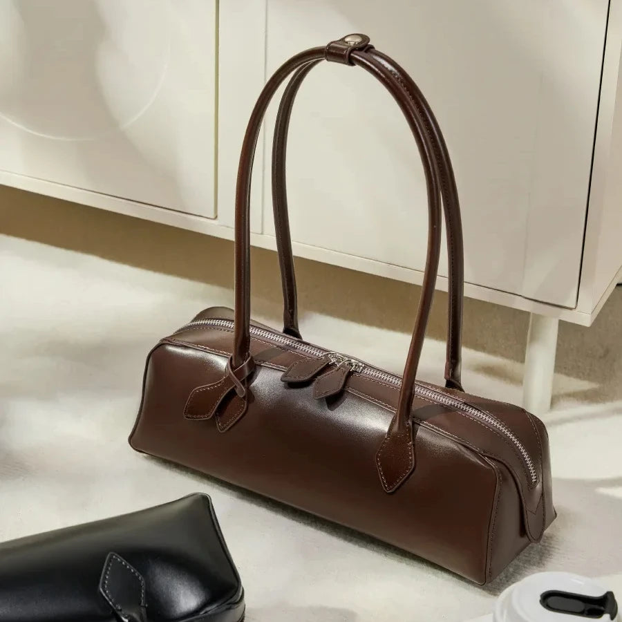 The Safiya Baguette — Original Leather Shoulder Bag