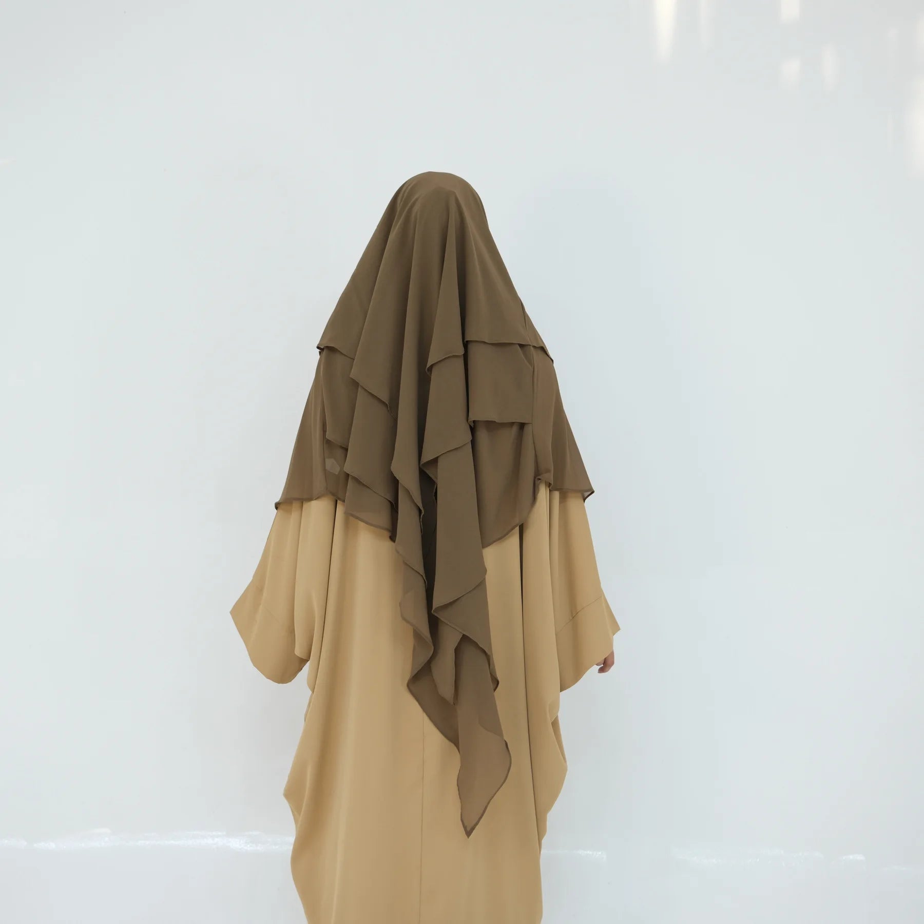 Khimar Hawa — 2 Muslin Veils (Overhead Long)