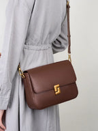 The Inara Square — Original Leather Crossbody Bag
