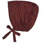 ZAYNA Modal Turban Hijab Cap — Rope-Adjustable Inner Bonnet