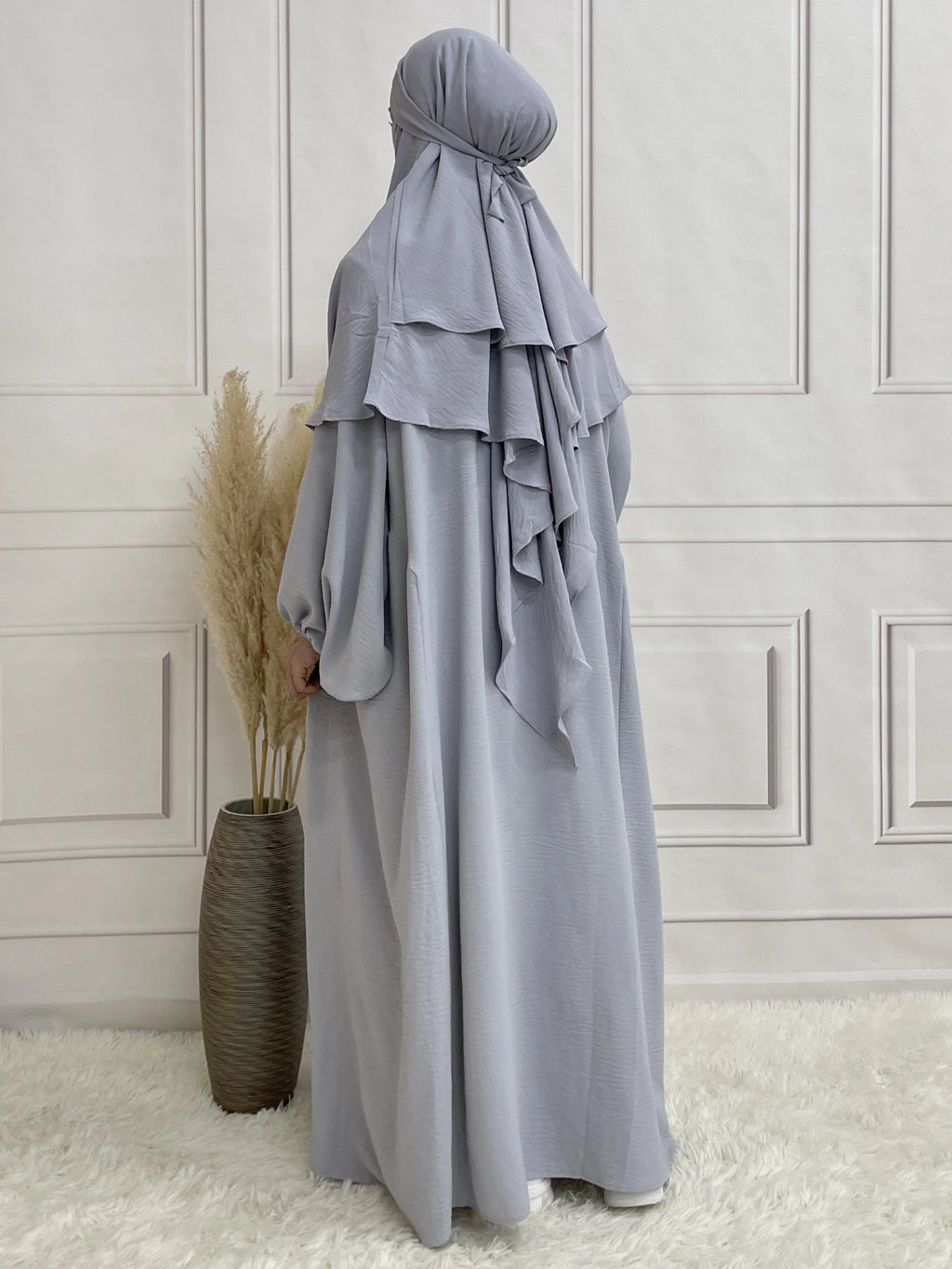 Khimar Daya — 2 Soft Crepe Veils (Everyday)