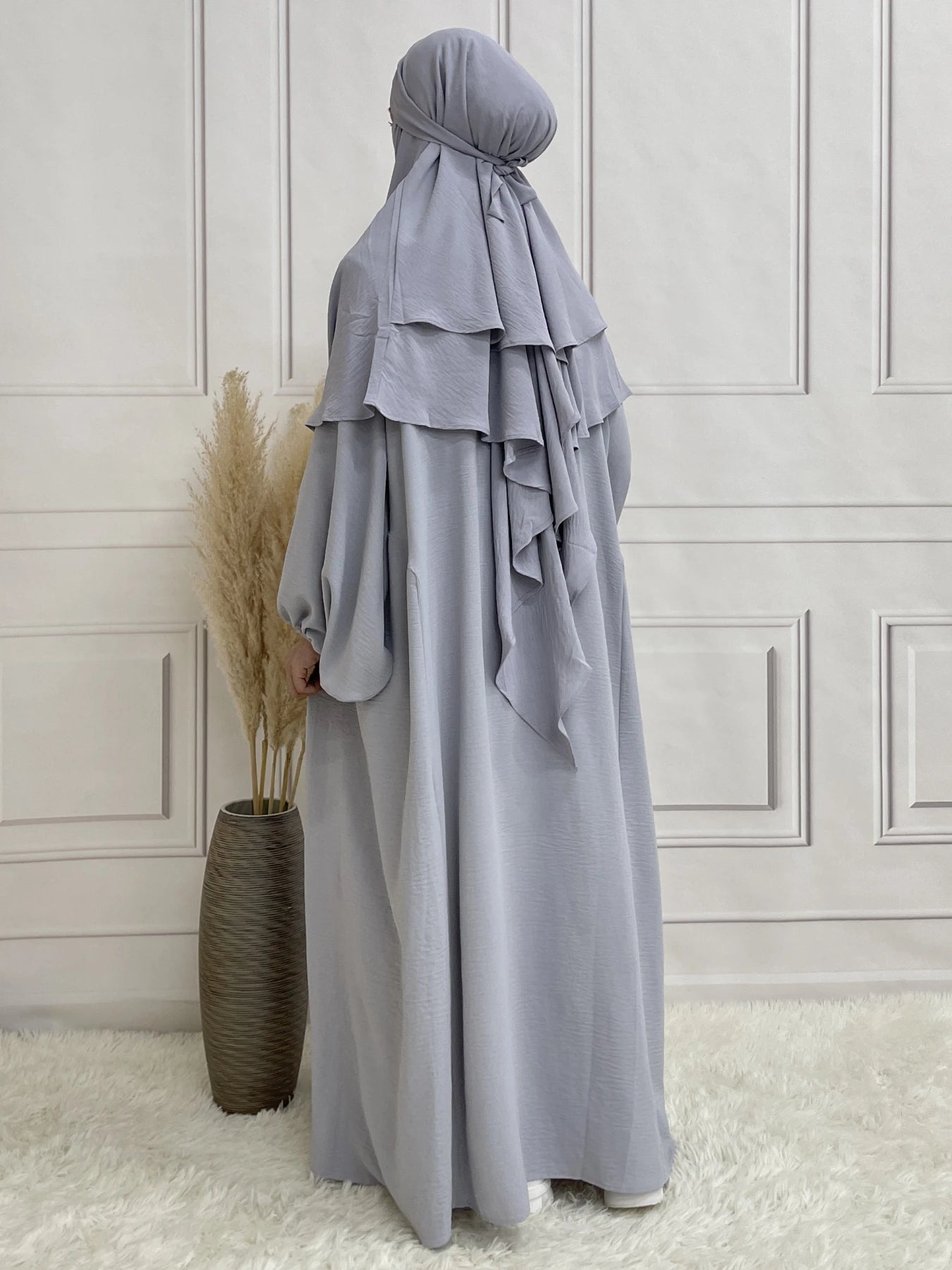 Khimar Daya — 2 Soft Crepe Veils (Everyday)
