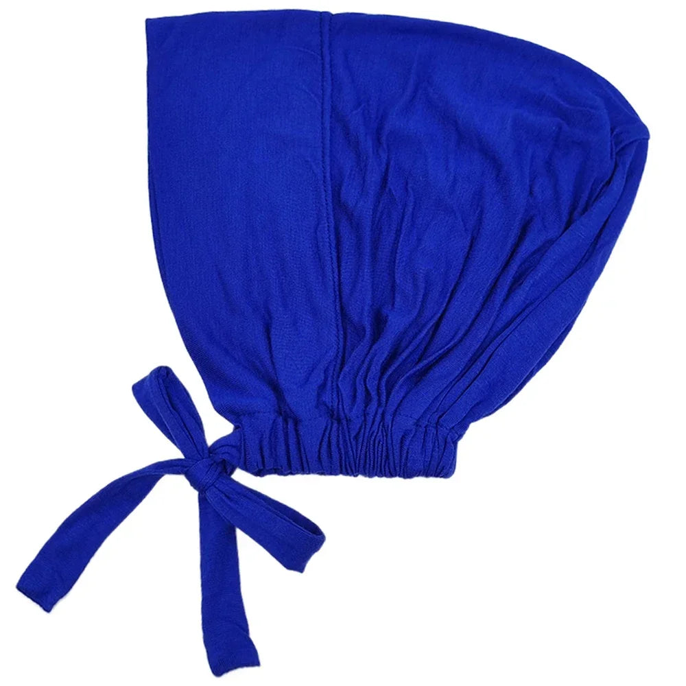 ZAYNA Modal Turban Hijab Cap — Rope-Adjustable Inner Bonnet