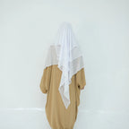 Khimar Hawa — 2 Muslin Veils (Overhead Long)