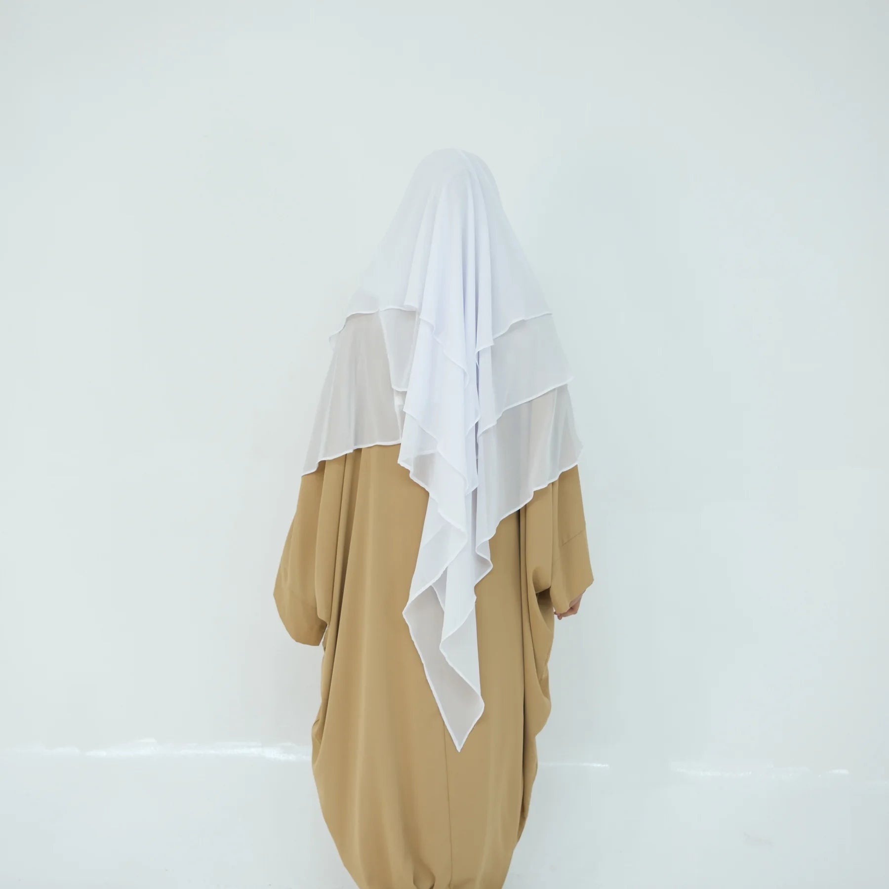 Khimar Hawa — 2 Muslin Veils (Overhead Long)