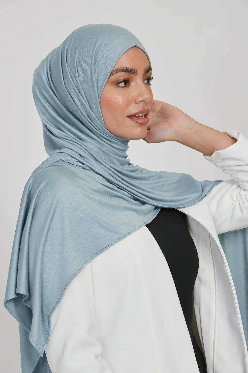 Jersey Hijab — Plain Long