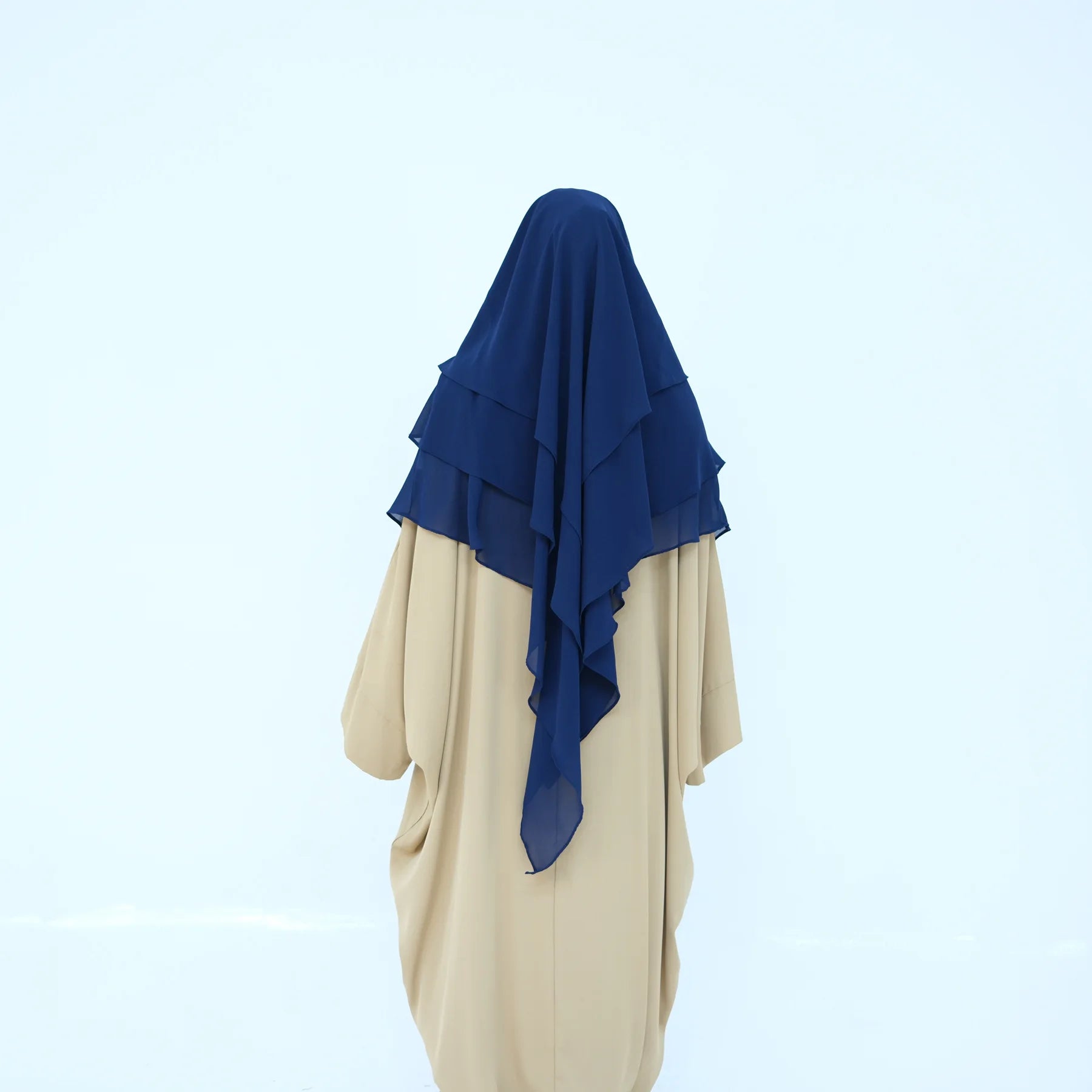 Khimar Hawa — 2 Muslin Veils (Overhead Long)