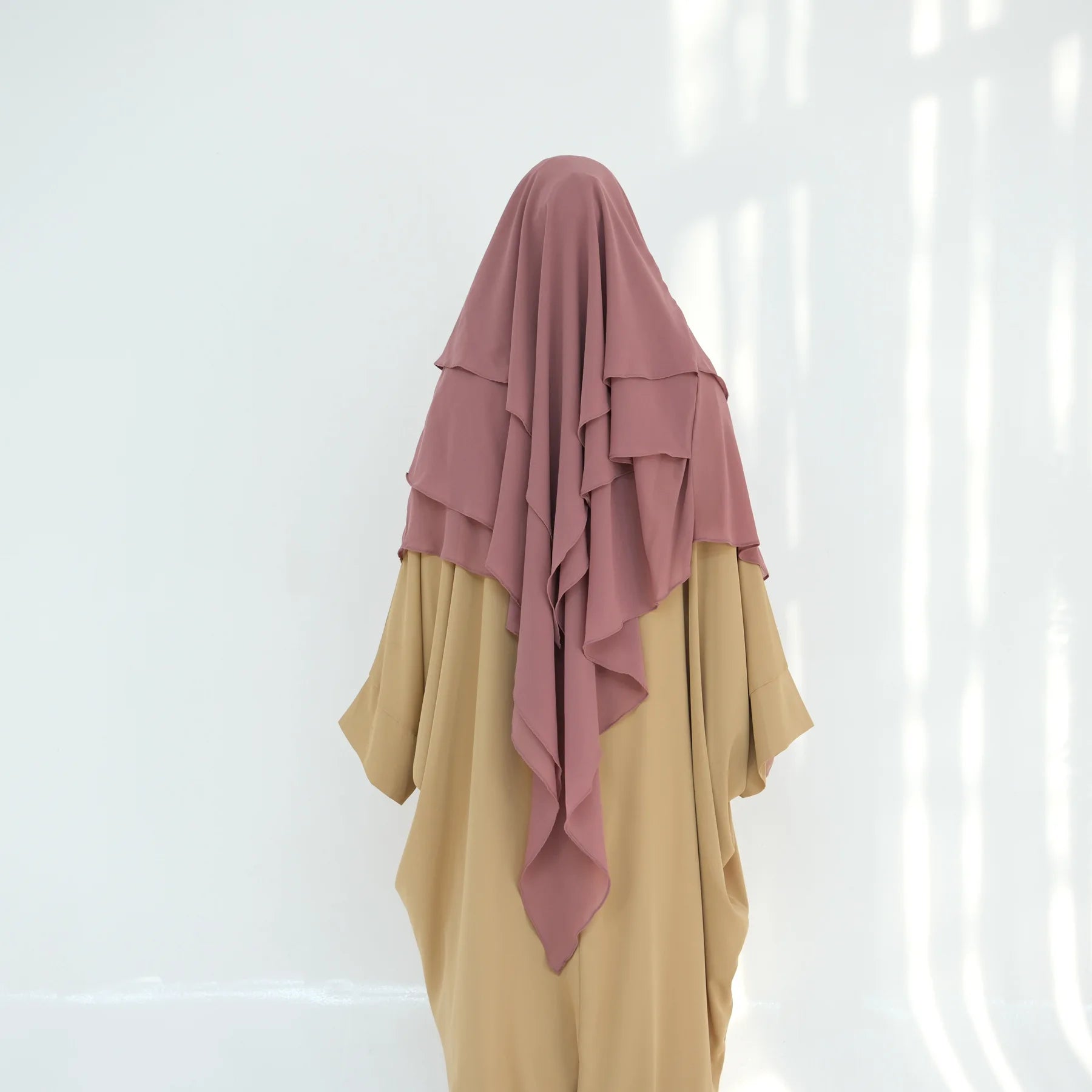 Khimar Hawa — 2 Muslin Veils (Overhead Long)