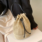 Noor Straw Shoulder Bag