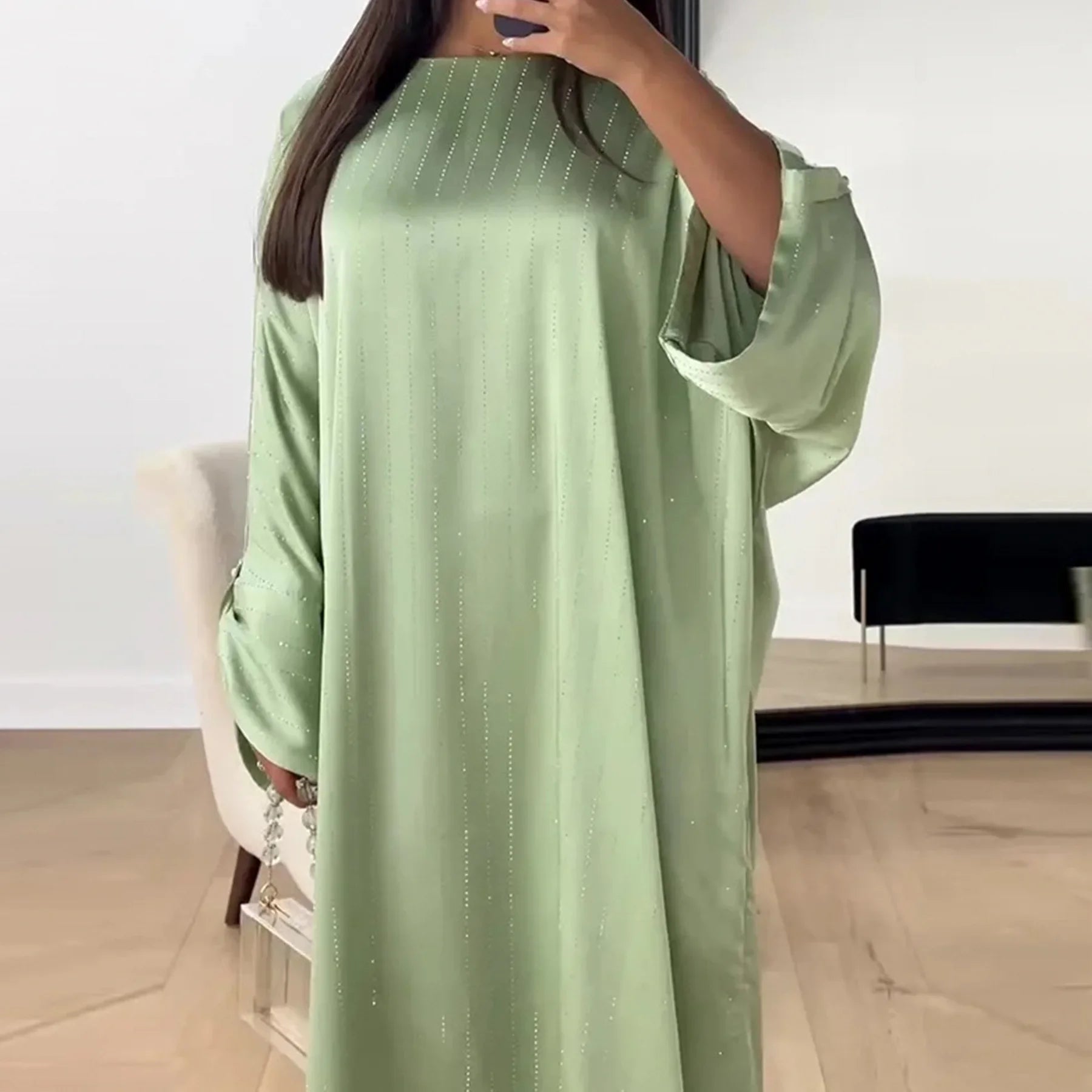 Abaya Noura — Long Dress Luxury Edition