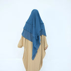 Khimar Hawa — 2 Muslin Veils (Overhead Long)