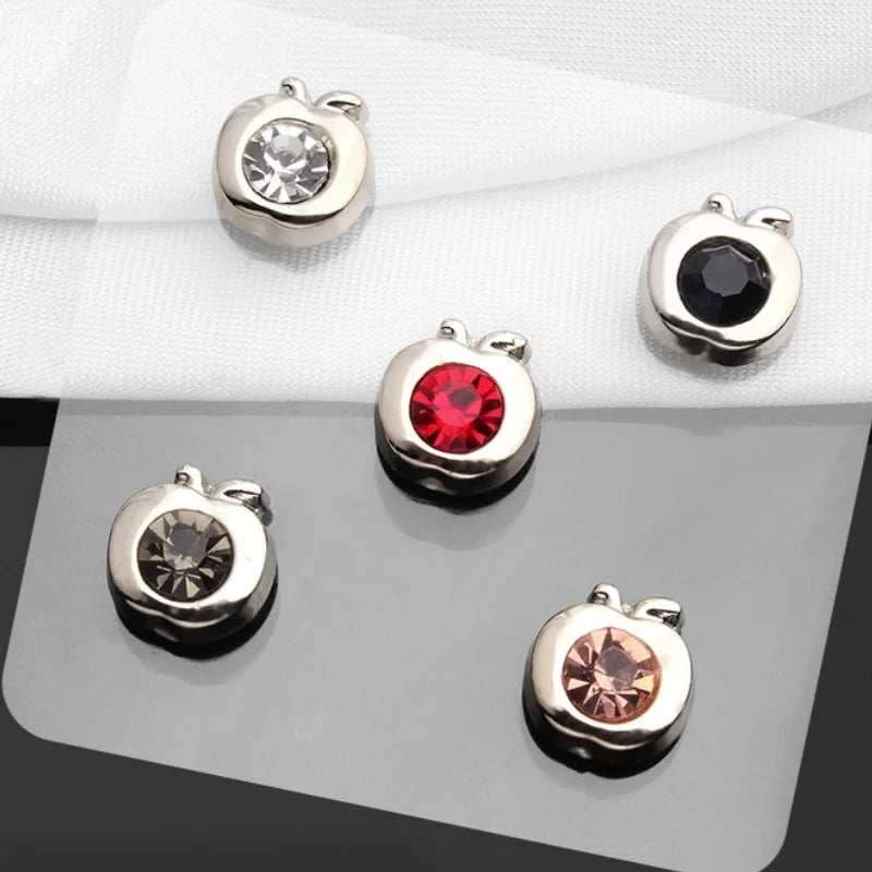 ZAYNA Crystal Chic Magnetic Pins — 5-Piece Set