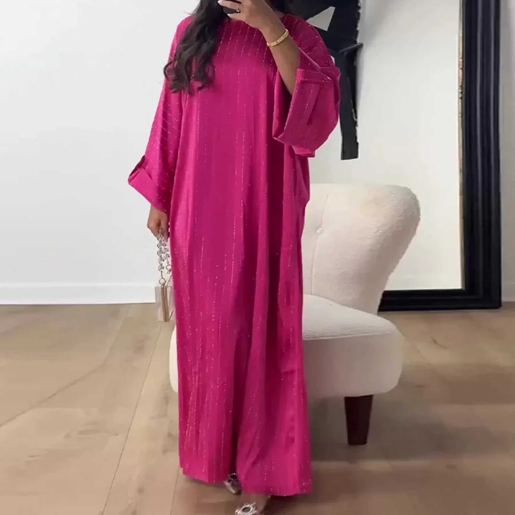 Abaya Noura — Long Dress Luxury Edition